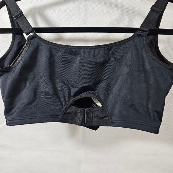 Leonisa Black Underwire Support Bra Size 40 - Picture 5 of 12